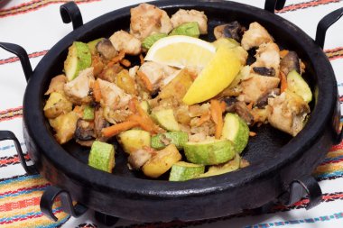 sebzeli et Bulgar Ulusal çanak