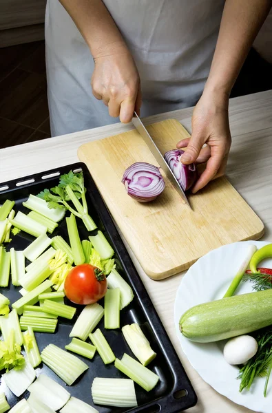 Beredda grönsaker. — Stockfoto