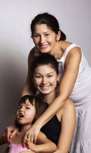 Babcia, matka i córka — Zdjęcie stockowe