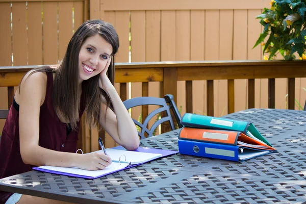 Huiswerk tijd - copyspace — Stockfoto