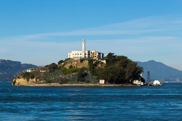 Ilha Alcatraz em São Francisco, EUA — Fotografia de Stock