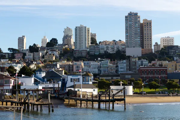 Áreas residenciais em San Francisco — Fotografia de Stock