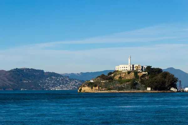 Ilha Alcatraz em São Francisco, EUA — Fotografia de Stock