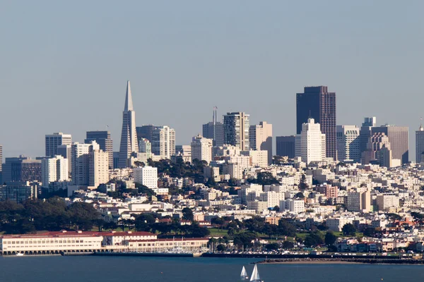 San Francisco silüeti — Stok fotoğraf