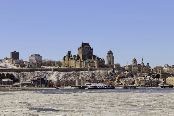 Chateau Frontenac a Quebec City, Canada — Foto Stock