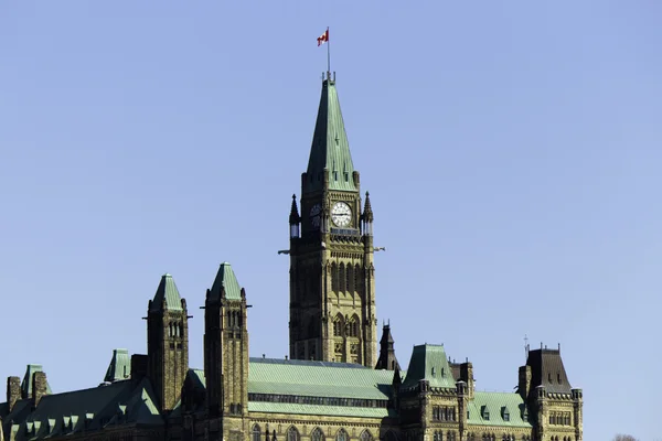 Wzgórzu Parlamentu w Ottawie, Kanada — Zdjęcie stockowe