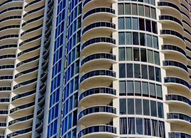 Modern condominium tower