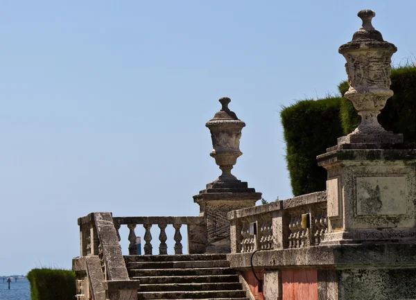 Scala esterna ornata — Foto Stock