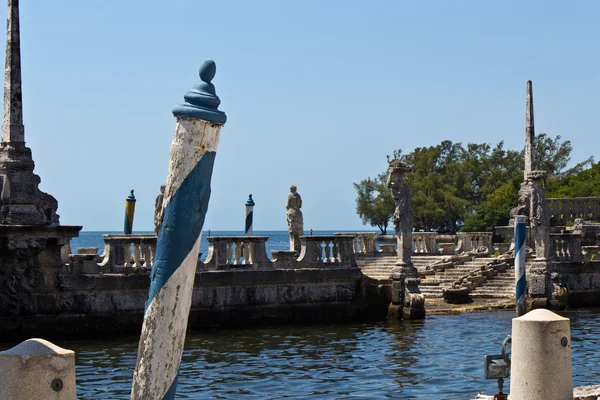 Renaissance stijl luxe schip dok — Stockfoto