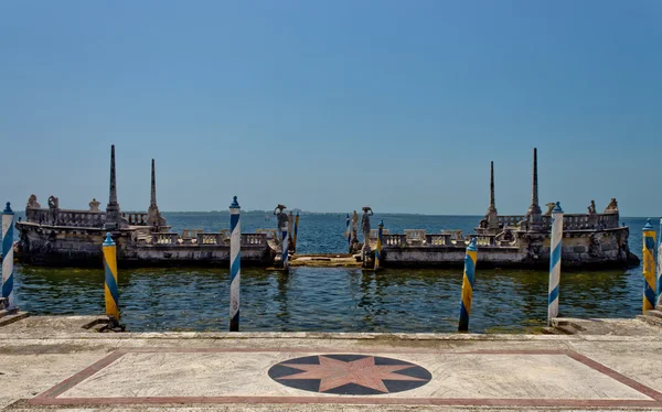 Renaissance stijl luxe schip dok — Stockfoto