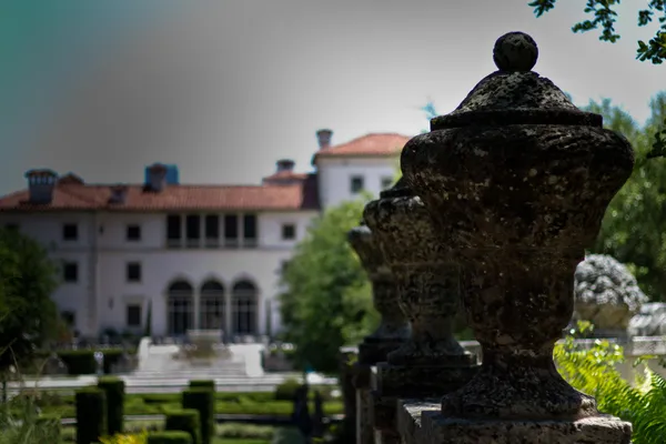 MIAMI, FLORIDA - MAIO 10, 2013: Museu e Jardins Vizcaya, é o — Fotografia de Stock