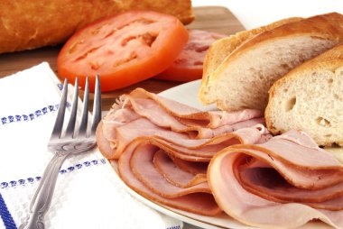 jambon yemek yayıldı