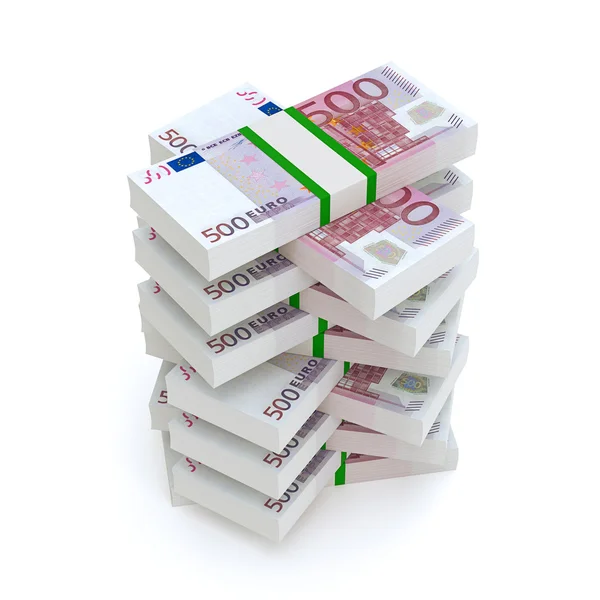 Bundles Of Euro Money (Financial Picture) — Stock Photo, Image