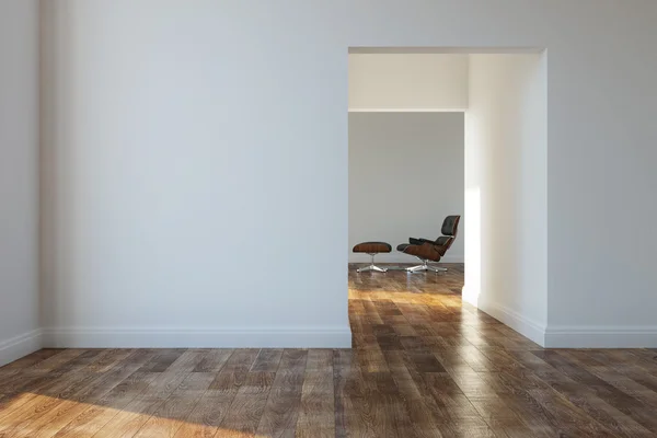 Chambre vide dans une maison moderne — Photo