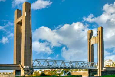 Pont de Recouvrance, Brest, Franc