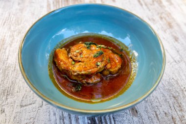 İtalyan şehri Ferrara 'dan geleneksel bir yemek olan 