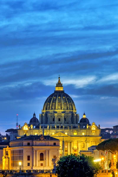 Pemandangan Basilika Santo Petrus Roma Italia — Stok Foto
