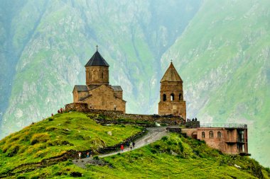 Gergeti Trinity Kilisesi, Gergeti, Georgi