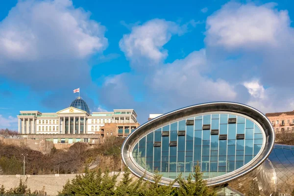 Sala Koncertowa Rike Park Pałac Prezydencki Tbilisi Gruzja — Zdjęcie stockowe