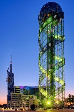 Alfabetik Kule ve Le Meridien Batumi, Batumi, Georgia