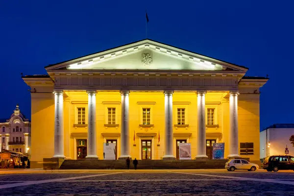 Vilnius Belediye Binası Vilnius Litvanya — Stok fotoğraf