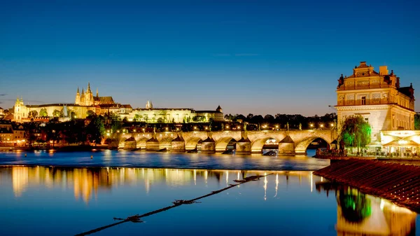 Карлового Мосту Прага Чеська Республіка — стокове фото