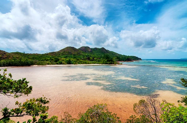 Лараї Бей Острів Кур Сейшельські Острови — стокове фото