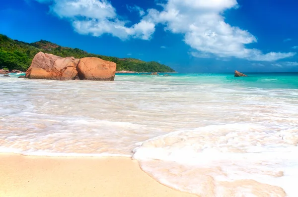 Anse Lazio Praslin Seychelles — стокове фото