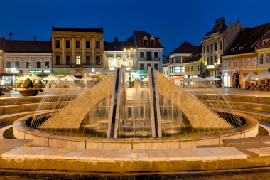 Piata Sfatului (Brasov konsey meydanı), Brasov, Romanya