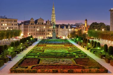 Mont des Arts / Kunstberg Bahçesi, Brüksel 