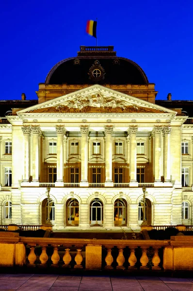 Peristilio Del Palazzo Reale Bruxelles Bruxelles Belgio — Foto Stock