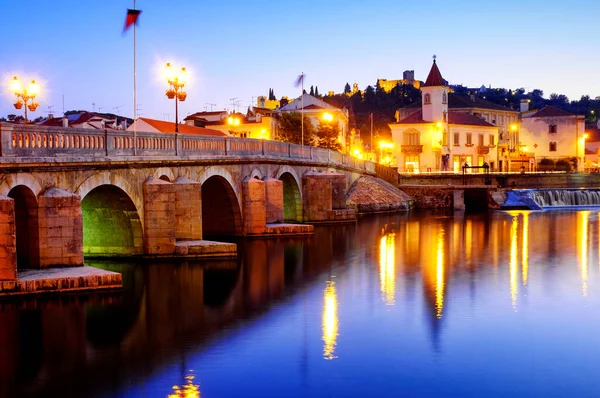 View Tomar River Nabao Tomar Portugal — Stock Photo, Image