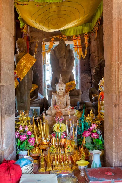 Buddyjskie Sanktuarium Prasat Banan Battambang Kambodża — Zdjęcie stockowe
