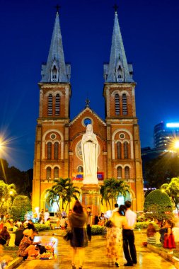 Meryem Ana 'nın Katedral Bazilikası, Ho Chi Minh Şehri, Vietnam