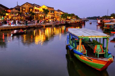 Hoi Nehir Kenarı, Hoi An, Vietnam