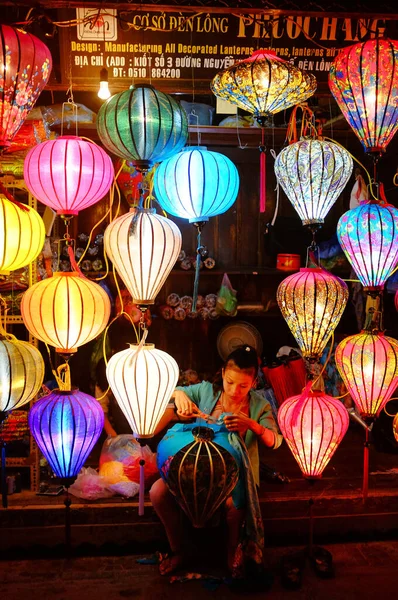 Lanterna Hoi Vietnã — Fotografia de Stock