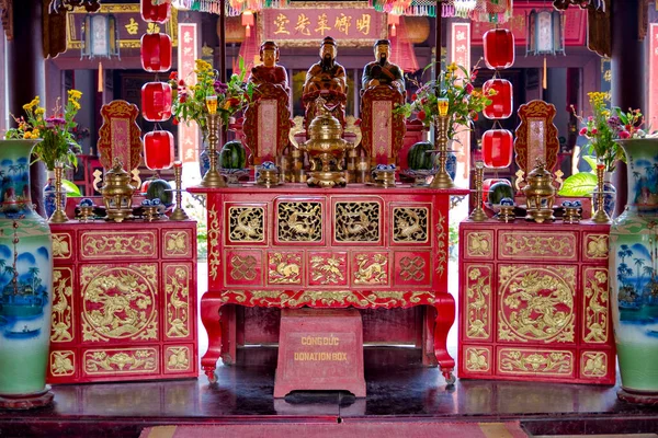 Sanktuarium Świątyni Quan Cong Hoi Vietnam — Zdjęcie stockowe