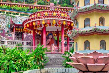 Kek Lok Si 'deki tapınak, Penang, Malezya