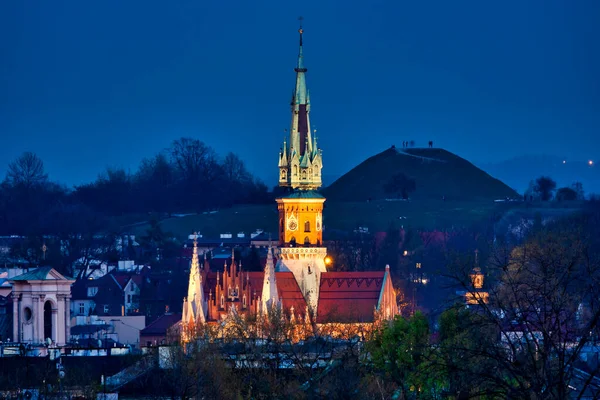Церковь Святого Иосифа Краков Польша — стоковое фото