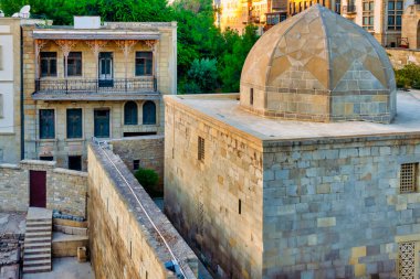 Icheri Sheher, Bakü, Azerbaycan 'da geleneksel Azeri mimarisinin karışımı.