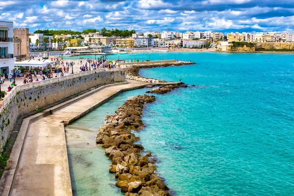 İtalya, Otranto 'nun panoramik görüntüsü