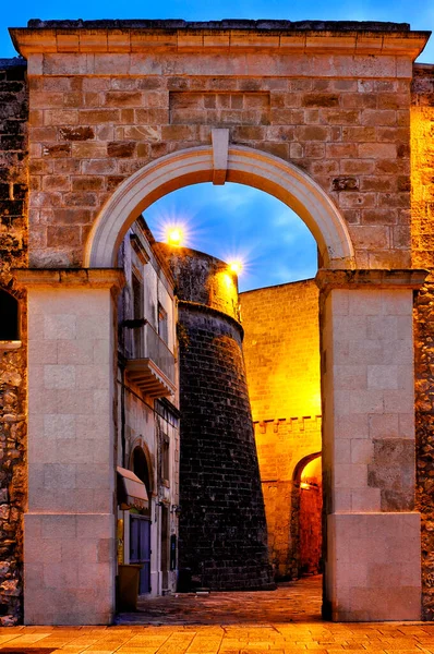 Porta Terra Otranto Itálie — Stock fotografie