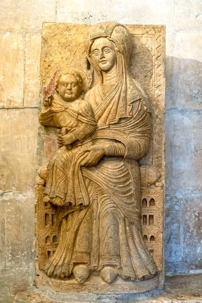 Madonna Delle Fornaci Crypt Cathedral San Panfilo Sulmona Italy — Fotografia de Stock