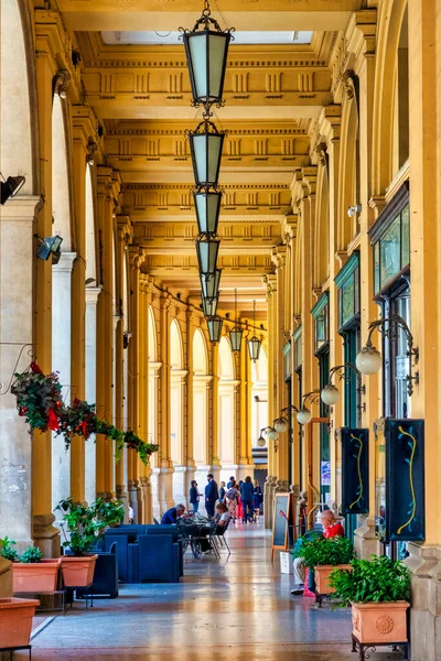 Portici Corso Marrucino Chieti Italy — Stok fotoğraf