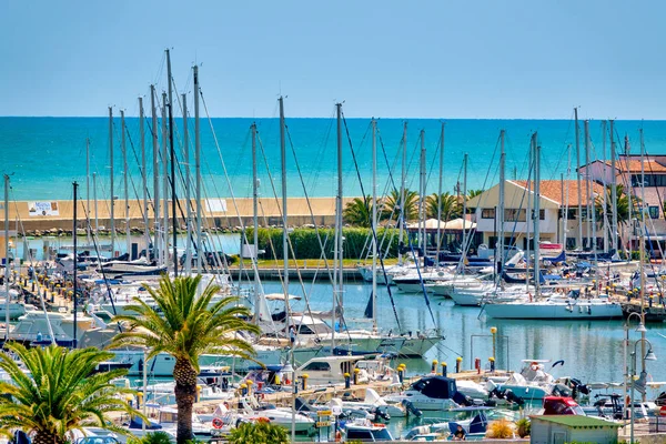 Tourist Port Marina Pescara Pescara Italy — Stockfoto