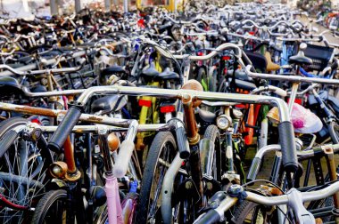 Amsterdam, Hollanda, Hollanda 'da bisikletler