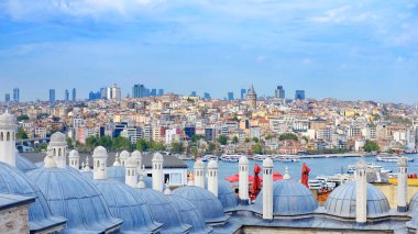 İstanbul manzarası Süleyman Camii, İstanbul, Türkiye 'den