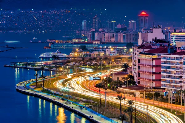 Mustafa Kemal Coast Boulevard Izmir Turke — стокове фото