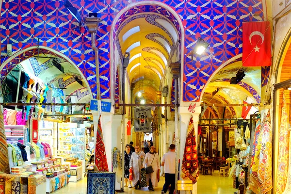 Interior Grand Baazar Istanbul Turkey — Foto de Stock
