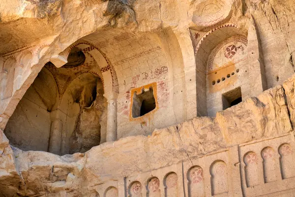 Karanlik Kilise (karanlık kilise) Goreme Açık Hava Müzesi, Goreme, Kapadokya, Türkiye